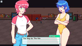 RPG maker uncensored hentai gameplay with big boobed mom characters
