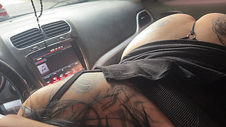 Oral Sex in the Car, They Roll Down the Windows so Everyone Can See Me Sucking It