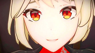 Zenless Zone Zero - Burnice White Riding a Dick - 3D Hentai Animations