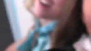 These Three Babes Will Earn Their Tips with a Hardcore Foursome