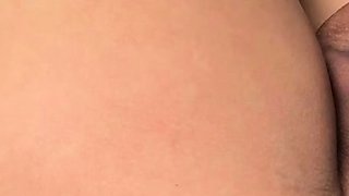 Big Tits Tranny Jerking her Big Hard Cock