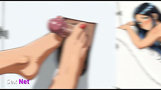 Brittany's First Time at the Gloryhole