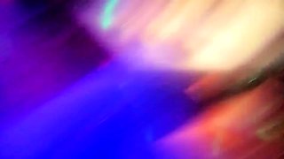 Brunette handjob amateur pulls for cum with lucky guy