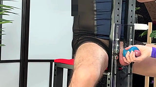 Mistress Milks Her Slave Boyfriend 3x in Milking Chair