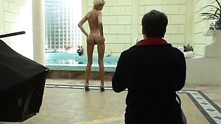 Skinny and hot blonde Tanja Teen impaled by pretty hard dong