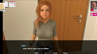 Manga, visual hentai, redhead