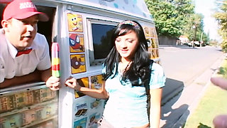Sexy Ice Cream Scene-2_hot Brunette Teen with a Big Ass Fucked by the Ice Cream Man