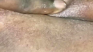 My Stepmother's Pussy Was Massaged with Oil and Fingered.