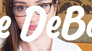 Blake Debarge - BBC Threesome with Demure Girl with Glasses