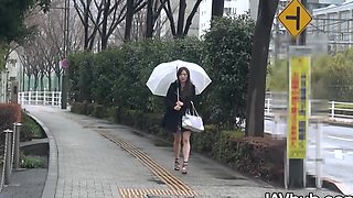 Kanako Kirimoto's Spree of Orgasms in Car in Public