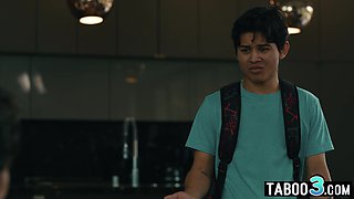 Step-father porking sons-in-law teenage GIRLFRIEND next to him