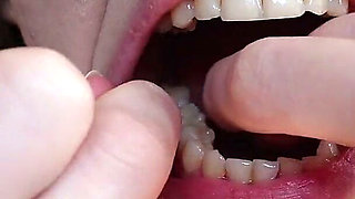 I Clean My Teeth with Dental Floss