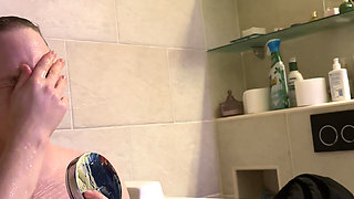 The Warm Water Makes My Nipples Hard.