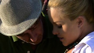 Farm Girl's Horny Anal Pleasure with Steve's Fat Spear