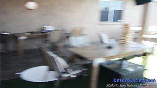 Glamorous Shey Holmes at college girls porn