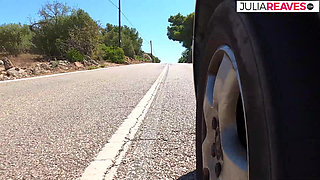 blowjob while driving until I could not stand it anymore then I took it