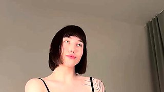 Real amateur xxx brunette panty fuck two big take bath