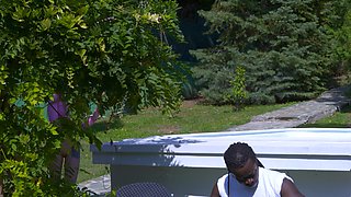 Eva Barbie Gets Rough BBC Anal Outdoors