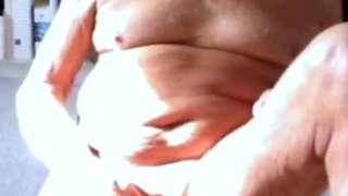 Grandpa Stroking on Cam