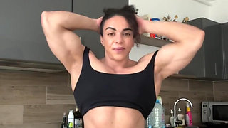 Exceptionally large muscles for a mommy this age