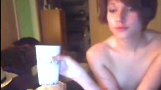 Crossdressing Twink on Webcam