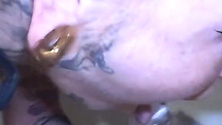 Hardcore Deepthroat Pee and Mess with M Friend Callie