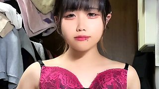 Kinky Asian teen and her sex toys