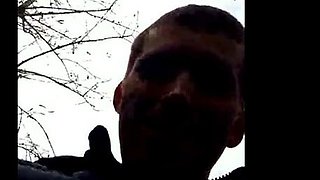 Daddy's Outdoor Adventure with a Twink