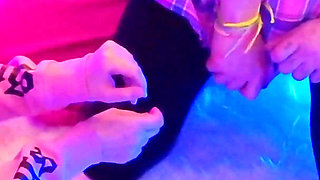 Crossdresser and his girlfriend couple