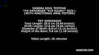 Sandra Soul Testing The Handmade Dolphin Size L (With Additional