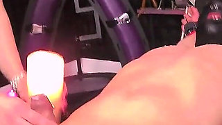 Lady Medea Mercyless Hard Cock Waxing on the Rack