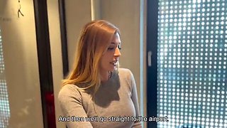 French Amateur Wife Cheats with Big Cock on Balcony - Maevaa Sinaloa