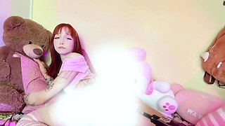 SEX MACHINE with Cute Goth Redhead Brazilian PAWG [FREE