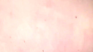 Brunette BBW gets a warm load on her big tits