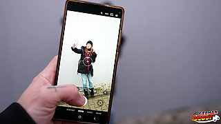 German Scout - Flexible Ginger Teen Olivia Westsun at Pick up No Condom Casting Fuck