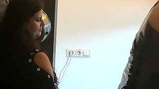 Kinky Kitchen Encounter: Fetish Babe Dominates Her Friend