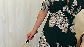 The Cane Connoisseur, Madam M Delivers Severe Traditional Caning, Corporal Punishment, Obedience and Endurance.