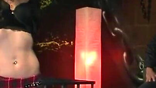 Bondage, submissing and pussy fingering