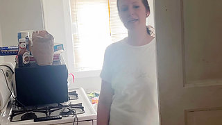 She Could Not Resist Fucking Her Stepdad