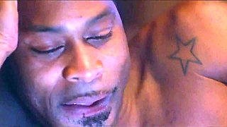 Celebrity Penelope Cross Rides Ebony Stud in Various Positions