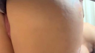Tattooed Latina Gets Pounded Doggy By Big Black Cock