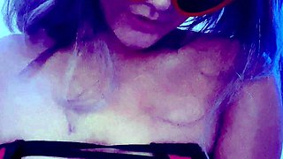 Brunette Solo Webcam Masturbation