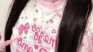 Japanese Teen Ravaged With Big Toy