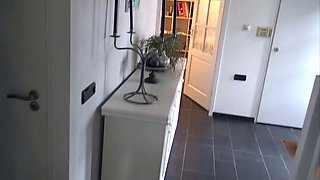 Blonde amateur blowjob POV in public