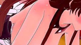 Kanojo, Okarishimasu - Chizuru Maid Ntr Sex - 3D Hentai Animations