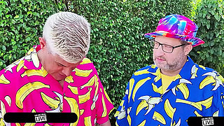 Amateur Cuckold 4K: Sugardaddy Watches Sugarbaby Double Vag Fucked Rough by Two Guys