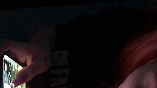 Beauty Amateur Redhead Teen make Perfect Blowjob