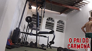 Camera Films Naked Crown at the Gym