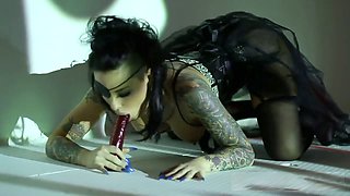 Christy Mack the pirate shows off her incredible booty and squeezes her tight wet pussy