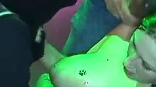 Mature Blonde Stretched Wide in Wild Group Pound